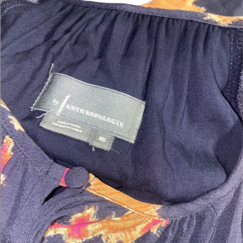 Anthropologie Sammi Tiered Mini Dress Size XS - Picture 6 of 6